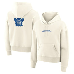 Toronto Maple Leafs - Fanatics Women's Neutral Zone Legacy Hoodie Cream
