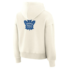 Toronto Maple Leafs - Fanatics Women's Neutral Zone Legacy Hoodie Cream
