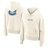 Montreal Canadiens - Fanatics Women's Neutral Zone Legacy Hoodie Cream