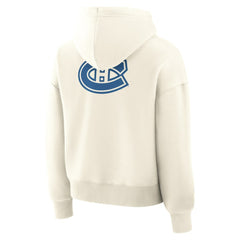 Montreal Canadiens - Fanatics Women's Neutral Zone Legacy Hoodie Cream