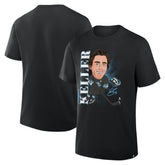 Clayton Keller Utah Mammoth - Fanatics Caricature Player T-Shirt Black