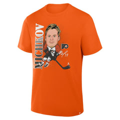 Matvei Michkov Philadelphia Flyers - Fanatics Caricature Player T-Shirt Orange