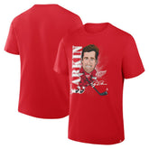 Dylan Larkin Detroit Red Wings - Fanatics Caricature Player T-Shirt Red