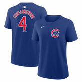 Pete Crow-Armstrong Chicago Cubs Nike Women's Name & Number T-Shirt Lifestyle