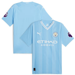 Puma Manchester City 2023/24 Home Jerseys - Sky Blue