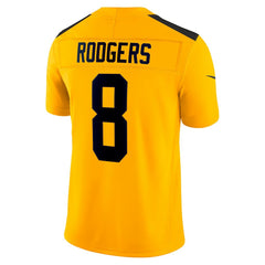 Aaron Rodgers Pittsburgh Steelers Alternate Vapor F.U.S.E. Limited Jersey Gold - Nike