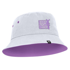 Boston Bruins Fanatics Hockey Fights Cancer Bucket Hat White