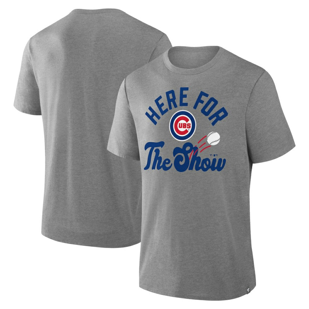 Chicago Cubs Fanatics Nostalgia Tri-Blend T-Shirt for sale