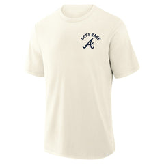 Atlanta Braves Fanatics Nostalgia Stadium Slub T-Shirt Clearance