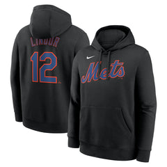 Francisco Lindor New York Mets Nike Player Name & Number Club Pullover Hoodie Online