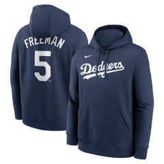 Freddie Freeman Los Angeles Dodgers Nike Player Name & Number Club Pullover Hoodie discount