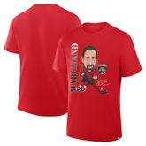 Brad Marchand Florida Panthers - Fanatics Caricature Player T-Shirt Red