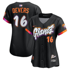 Rafael Devers San Francisco Giants Nike Women's 2025 City Connect Limited Player Jersey Clearance