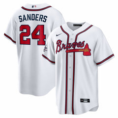 Deion Sanders Atlanta Braves Nike Home Retired Player Replica Jersey Clearance