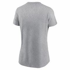 New England Patriots Women's 2025 AFC Champions Locker Room Trophy Collection T-Shirt Heather Gray - Nike