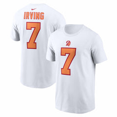 Bucky Irving '76 Tampa Bay Buccaneers 50th Season Alternate Name & Number T-Shirt White - Nike