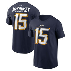 Ladd McConkey Los Angeles Chargers Alternate Super Chargers Name & Number T-Shirt Navy - Nike