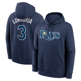 Evan Longoria Tampa Bay Rays Nike Player Name & Number Club Pullover Hoodie discount