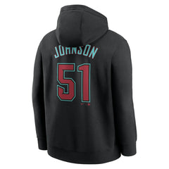 Randy Johnson Arizona Diamondbacks Nike Player Name & Number Club Pullover Hoodie Near Me