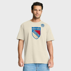 New York Rangers Fanatics 2026 NHL Winter Classic T-Shirt Cream