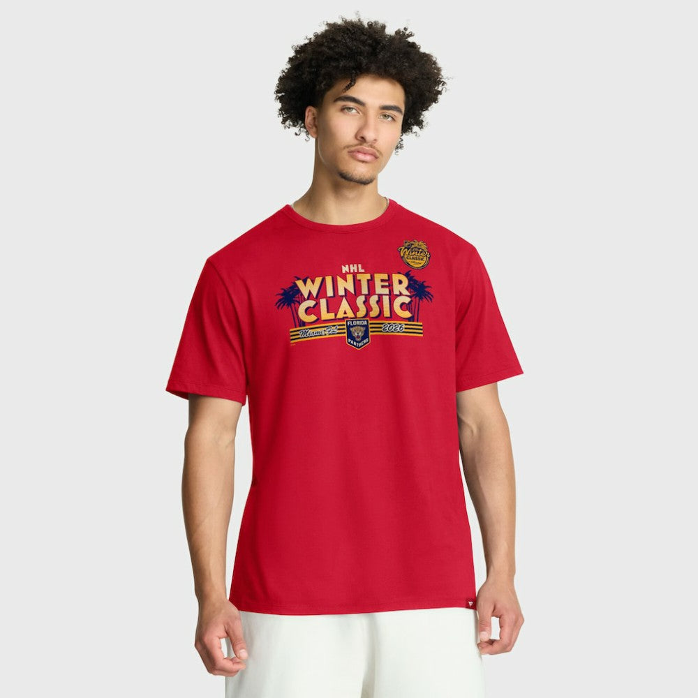 Florida Panthers - Fanatics 2026 NHL Winter Classic T-Shirt Red