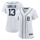Dillon Dingler Detroit Tigers Nike Women's Home Replica Jersey Clearance