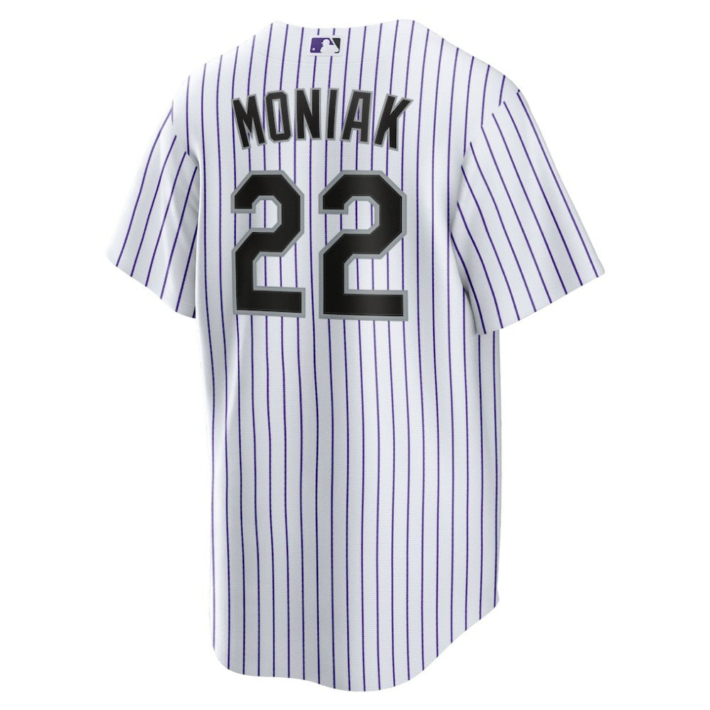 Mickey Moniak Colorado Rockies Nike Home Replica Jersey - White | MLB Jerseys