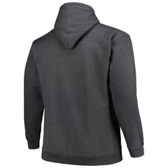 Tampa Bay Buccaneers Big & Tall Pullover Hoodie Heather Charcoal - Fanatics
