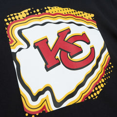 Kansas City Chiefs Gridiron Classics Big Face 7.0 Pullover Hoodie Black - Mitchell & Ness