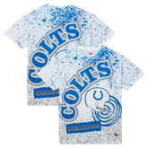 Indianapolis Colts Team Burst Sublimated T-Shirt White - Mitchell & Ness