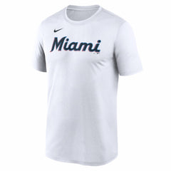 Miami Marlins Nike New Legend Wordmark Dri-FIT T-Shirt Clearance