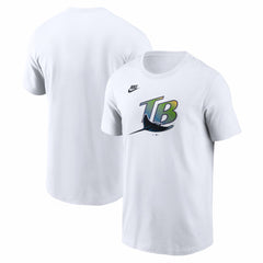 Tampa Bay Rays Nike Cooperstown Collection Logo T-Shirt Clearance