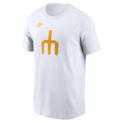 Seattle Mariners Nike Cooperstown Collection Logo T-Shirt discount