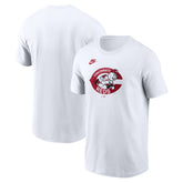 Cincinnati Reds Nike Cooperstown Collection Wordmark T-Shirt Online