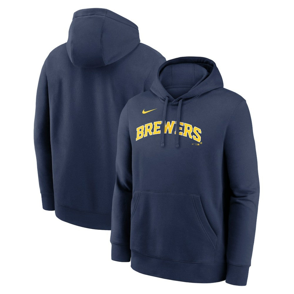 Milwaukee Brewers Nike Dri-Fit Club Hoodie Sale
