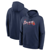 Atlanta Braves Nike Dri-Fit Club Hoodie Clearance