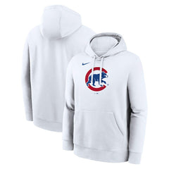 Chicago Cubs Nike Logo Club Hoodie Clearance