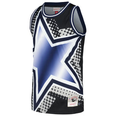 Dallas Cowboys Big Face 7.0 Fashion Tank Top Black - Mitchell & Ness