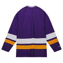 Minnesota Vikings Women's Big Face 7.0 Long Sleeve Jersey T-Shirt Purple - Mitchell & Ness