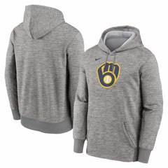 Milwaukee Brewers Nike Primary Logo Therma Hoodie Online