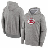 Cincinnati Reds Nike Primary Logo Therma Hoodie Lifestyle