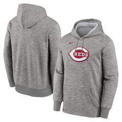 Cincinnati Reds Nike Primary Logo Therma Hoodie Lifestyle