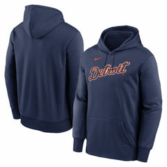 Detroit Tigers Nike Primary Wordmark Therma Hoodie On Sale