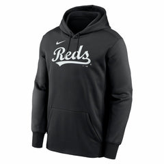 Cincinnati Reds Nike Primary Wordmark Therma Hoodie Near Me