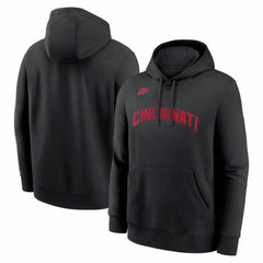 Cincinnati Reds Nike Cooperstown Collection Wordmark Club Hoodie Online