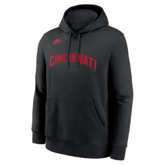 Cincinnati Reds Nike Cooperstown Collection Wordmark Club Hoodie Online
