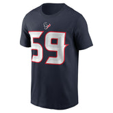 DeMeco Ryans Houston Texans Retired Player Name & Number T-Shirt Navy - Nike