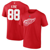 Patrick Kane Detroit Red Wings - Fanatics Authentic Stack Name & Number T-Shirt Red