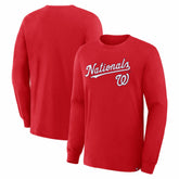 Washington Nationals Fanatics Lock-Up Legacy Long Sleeve T-Shirt Clearance
