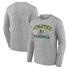 Athletics Logo Athletic Heart & Soul Long Sleeve T-Shirt Clearance